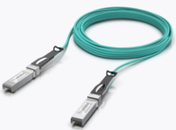 Ubiquiti Networks UACC-AOC-SFP28-10M fibre optic cable Aqua colour