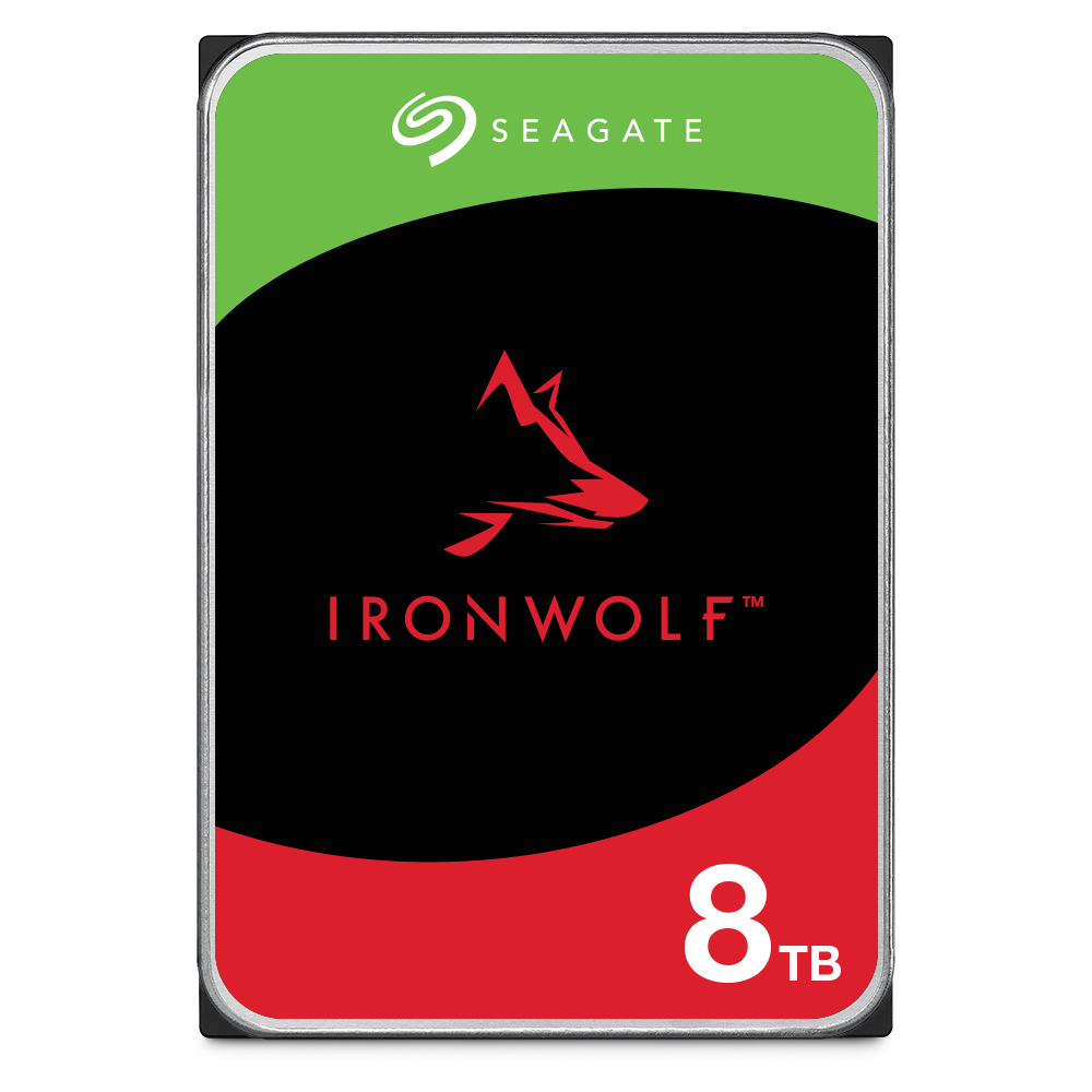 Seagate IronWolf ST8000VN002 internal hard drive 3.5" 8 TB Serial ATA III