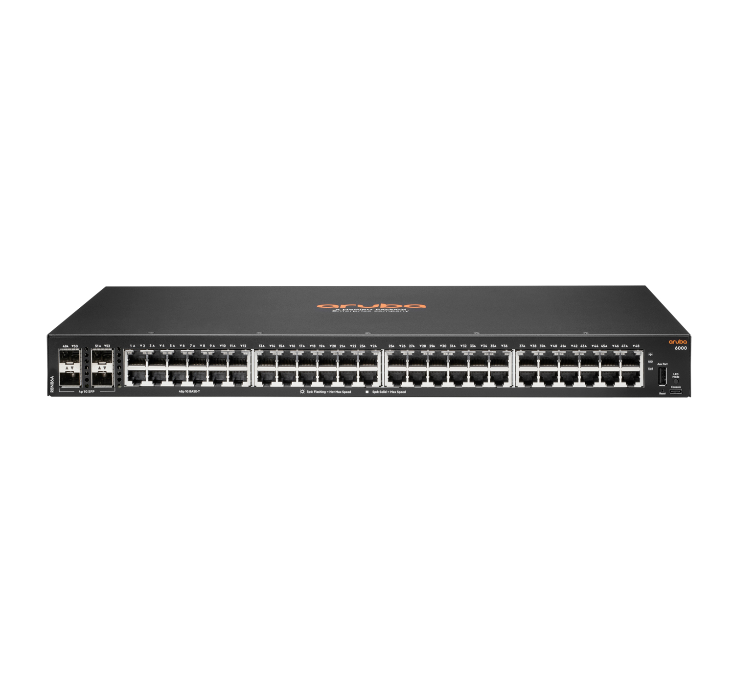 Aruba 6000 48G 4SFP Managed L3 Gigabit Ethernet