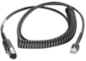 Zebra 25-71918-01R serial cable Black 2.75 m LAN