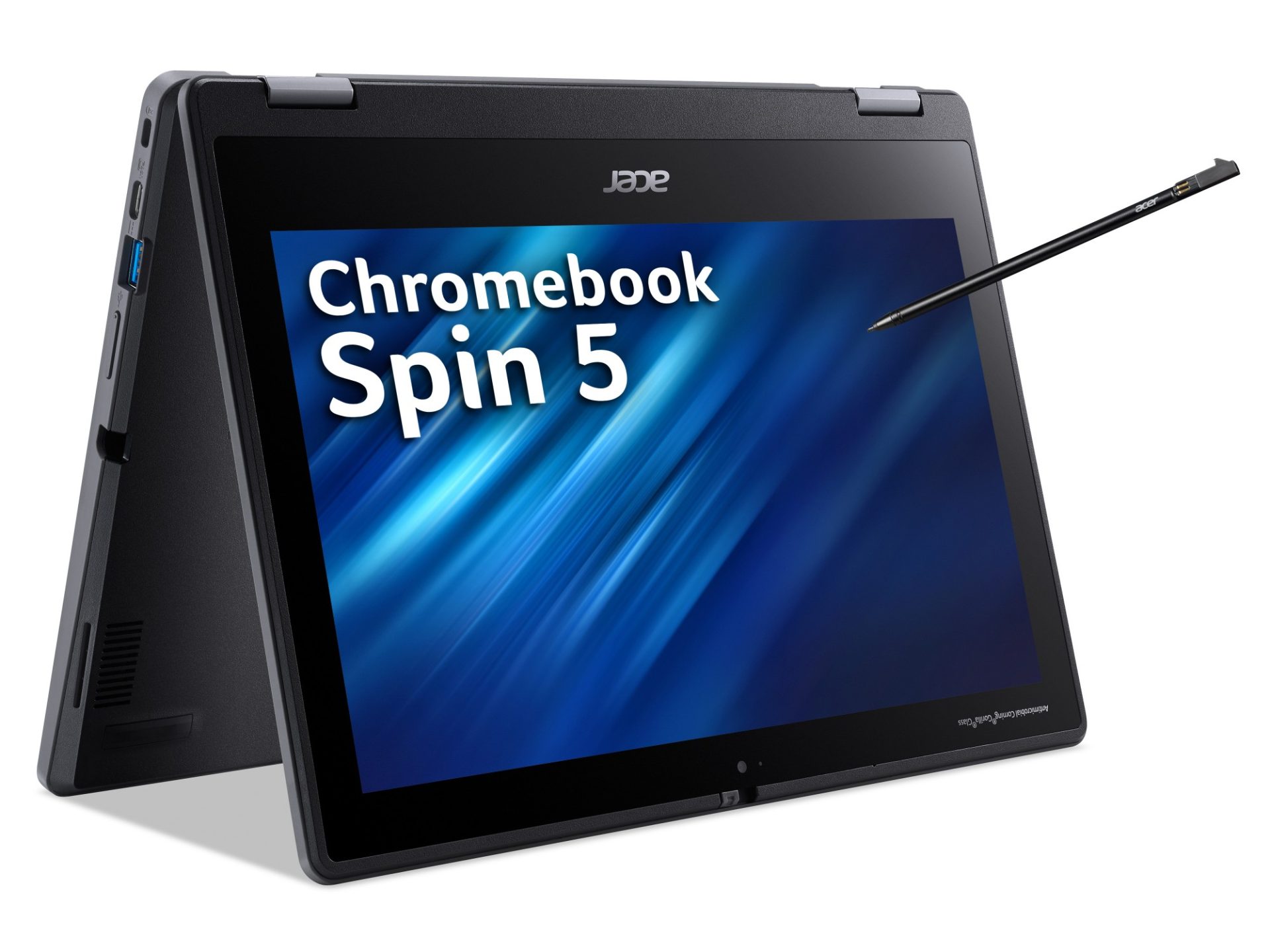 Acer Chromebook NX.AZGEK.002 notebook N4500 29.5 cm (11.6") Touchscreen HD IntelÂ® CeleronÂ® 4 GB LPDDR4x-SDRAM 64 GB eMMC Wi-Fi 6 (802.11ax) ChromeOS Black