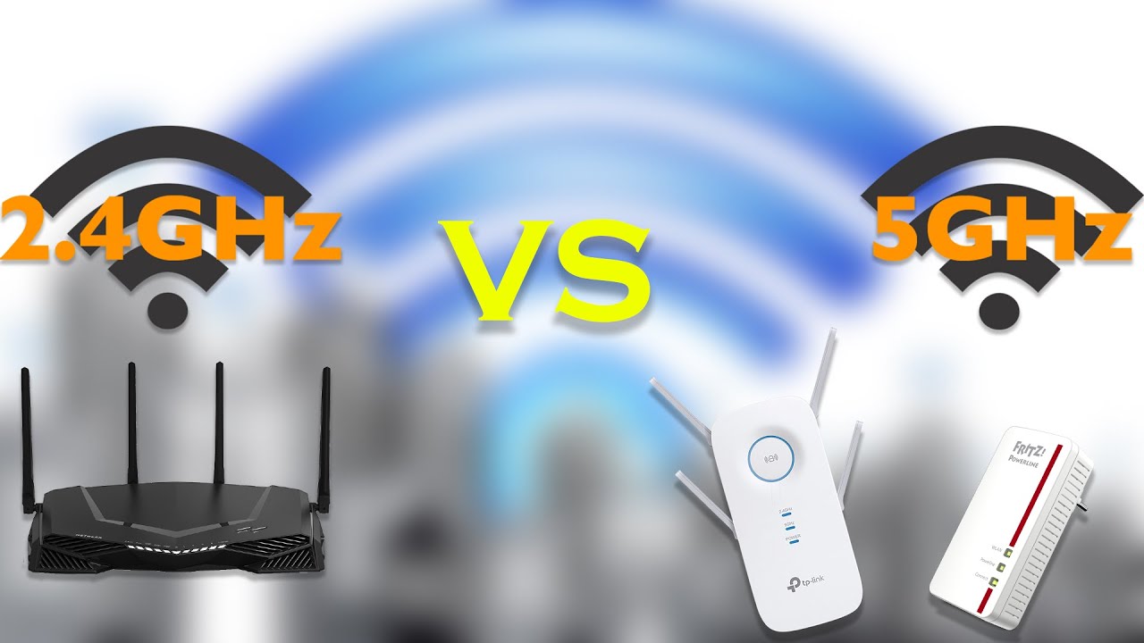 2.4GHz vs 5GHz WiFi Frequencies