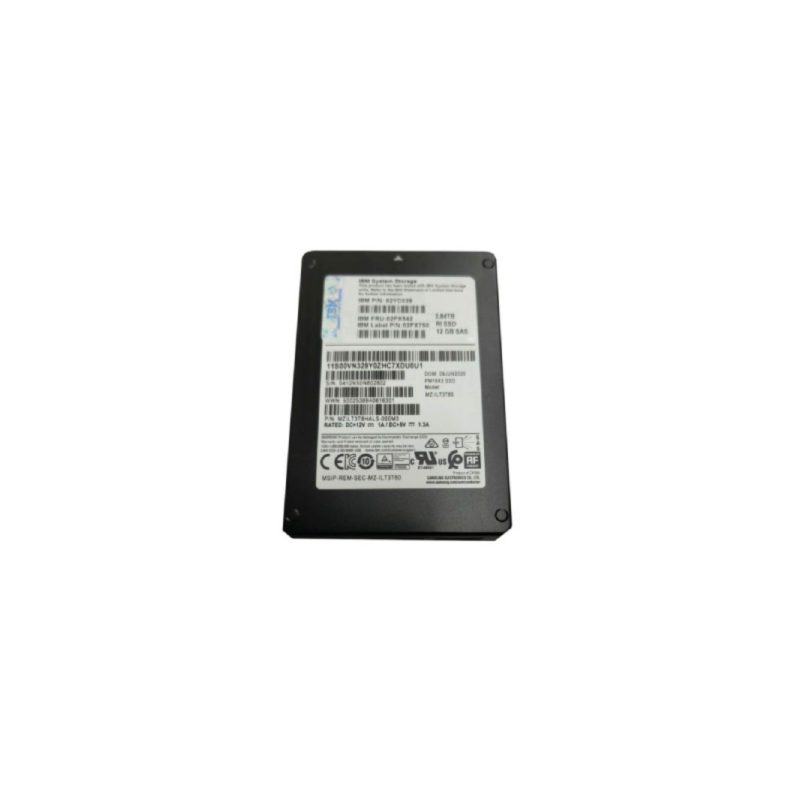 02PX542 IBM 3.84TB SAS 12Gb/s 2.5-inch Solid State Drive (SSD) with Carrier