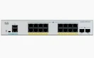 Cisco Catalyst C1000-16P-2G-L network switch Managed L2 Gigabit Ethernet (10/100/1000) Power over Ethernet (PoE) Gray