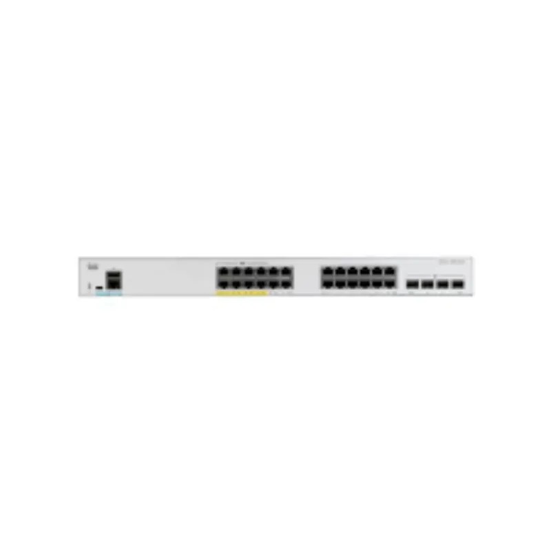 Cisco Catalyst C1000-24P-4X-L network switch Managed L2 Gigabit Ethernet (10/100/1000) Power over Ethernet (PoE) Gray