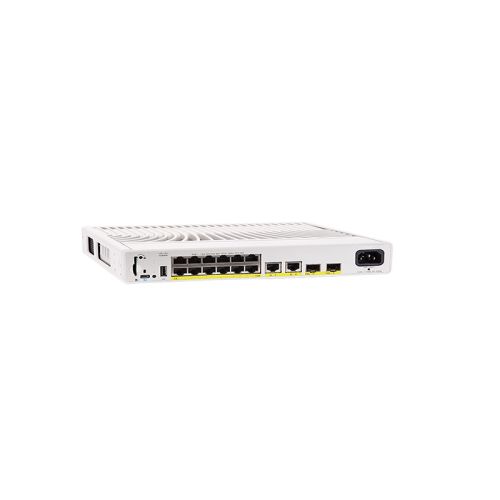 Cisco C9200CX-12P-2X2G-E network switch Managed Gigabit Ethernet (10/100/1000) Power over Ethernet (PoE)