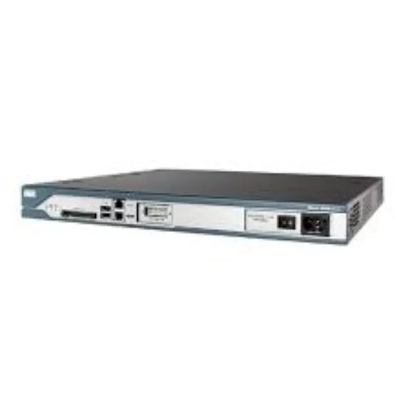 CISCO2811-DC - Cisco 2800 Series 2811 2 x 10/100Base-TX + 9 x Expansion Slots 1U Rack-mountable Integrated Service Router