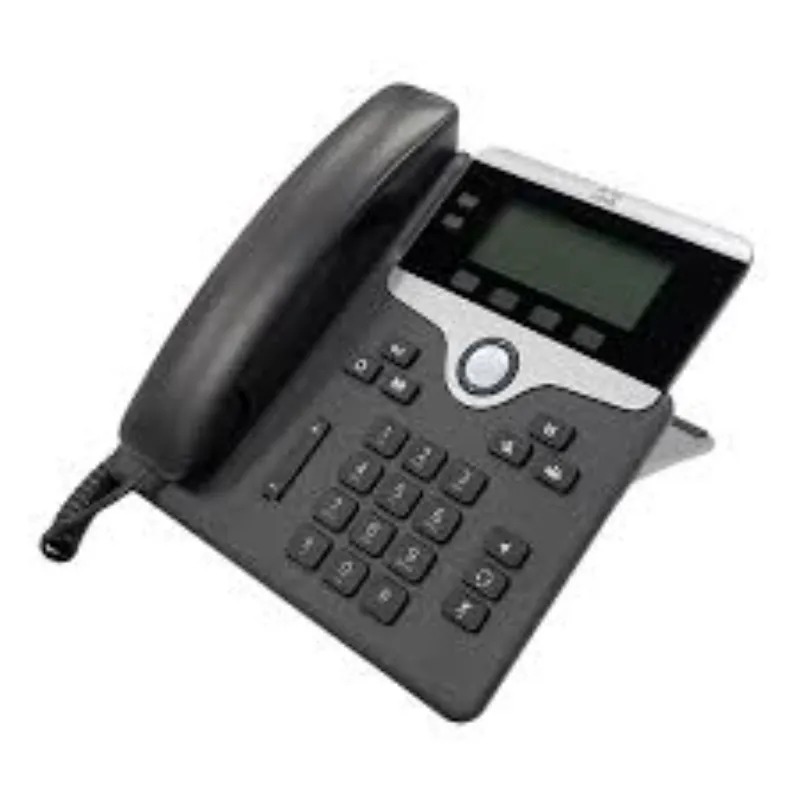 Cisco 7821 IP phone Black, Silver 2 lines