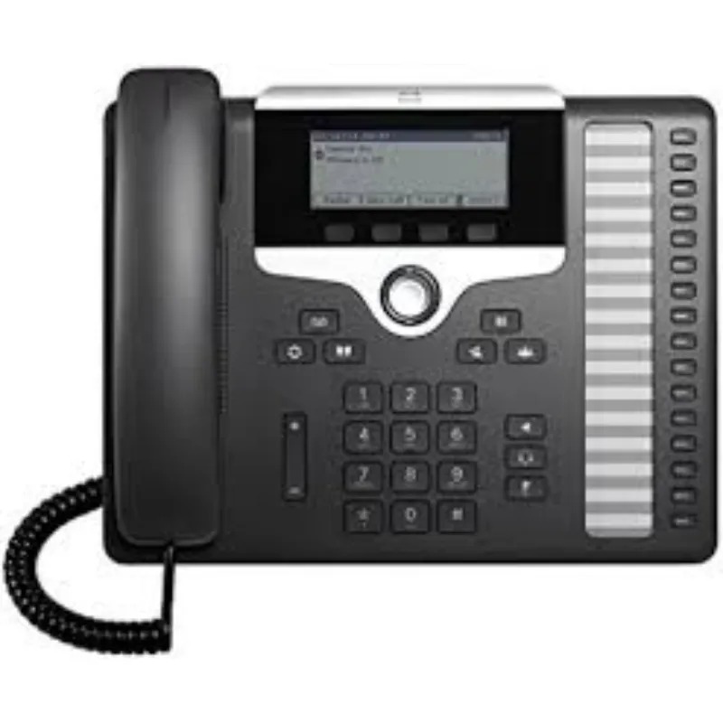 Cisco 7861 IP phone Black, Silver 16 lines LCD