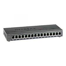 NETGEAR GS116E Managed L2 Gigabit Ethernet (10/100/1000) Black