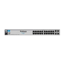 J9085A HP ProCurve E2610-24 24-Ports 10/100Base-T, 2x 1000Base-T with 2x SFP (mini-GBIC) Multi Layer Stackable Managed Fast Ethernet Switch