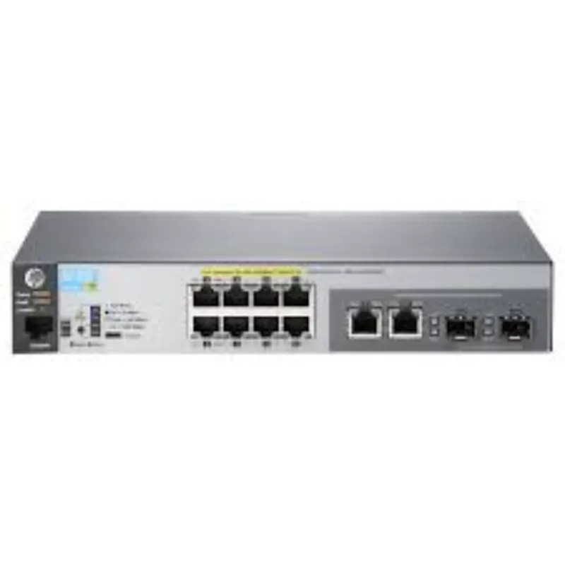 HPE Aruba 2530 8G PoE+ Managed L2 Gigabit Ethernet (10/100/1000) Power over Ethernet (PoE) 1U