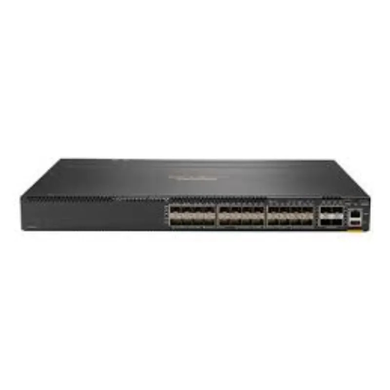 JL658A HPE Aruba CX 6300 Series 6300M 24 x Ports 10GBase-X + 4 x Ports SFP56 Layer 3 Managed 1U Rack-Mountable Stackable Gigabit Ethernet Network Switch