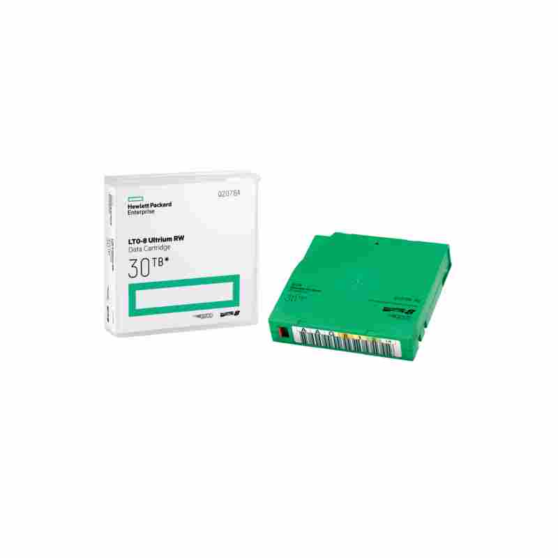 HPE LTO-8 Ultrium 30TB RW Data Cartridge Blank data tape 12 TB 0.5" (1.27 cm)