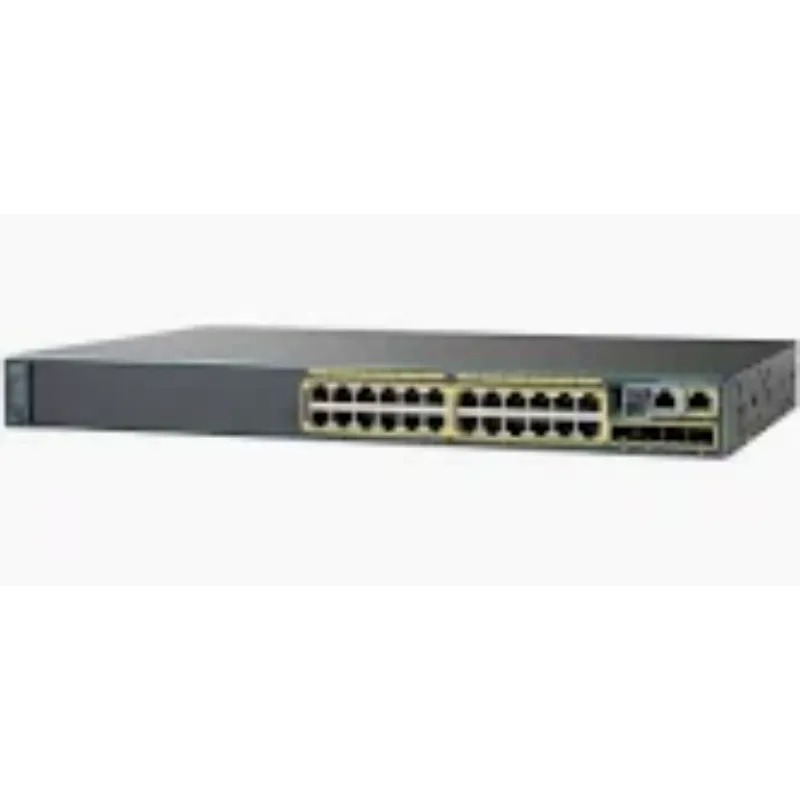 WS-C2960X-24PD-L - Cisco 24 x Ports RJ-45 + 2 x SFP+ Network Switch