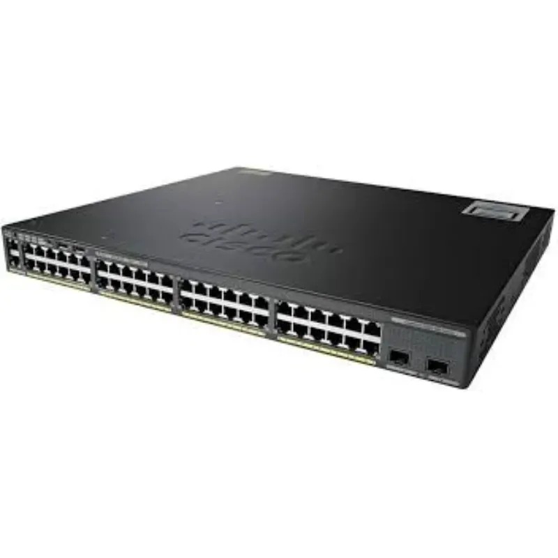 Cisco Small Business WS-C2960X-48LPS-L Managed L2/L3 Gigabit Ethernet (10/100/1000) Power over Ethernet (PoE) 1U Black