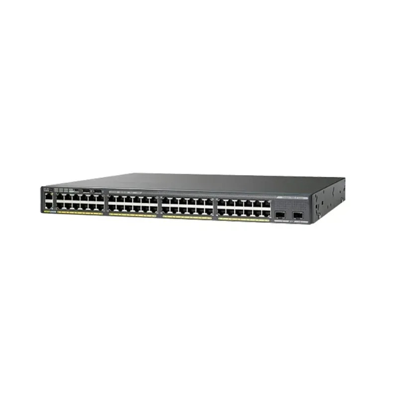 WS-C2960XR-48FPS-I - Cisco 48 x Ports RJ-45 + 4 x SFP Network Switch