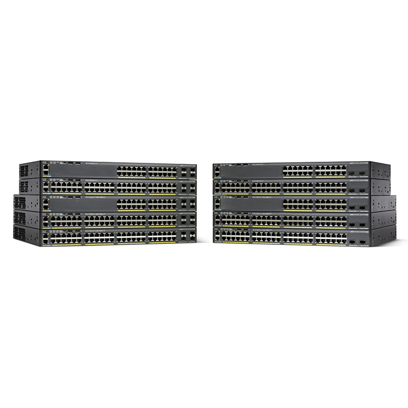 Cisco Catalyst C2960XR24TSI, Refurbished Managed L3 Gigabit Ethernet (10/100/1000) 1U Black