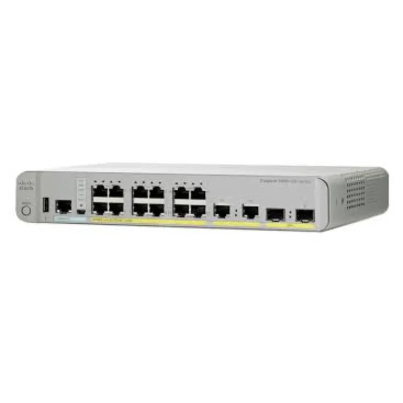 Cisco WS-C3560CX-12PD-S network switch Managed Gigabit Ethernet (10/100/1000) Power over Ethernet (PoE) White