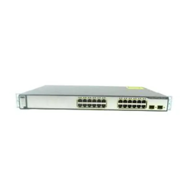 Cisco Catalyst 3750-24PS-S, Refurbished Managed Power over Ethernet (PoE) 1U Silver